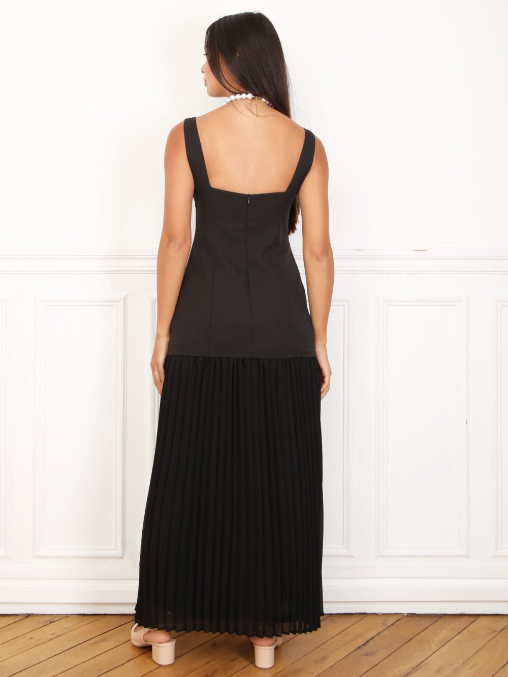 Robe twila plissée effet jouj pièces