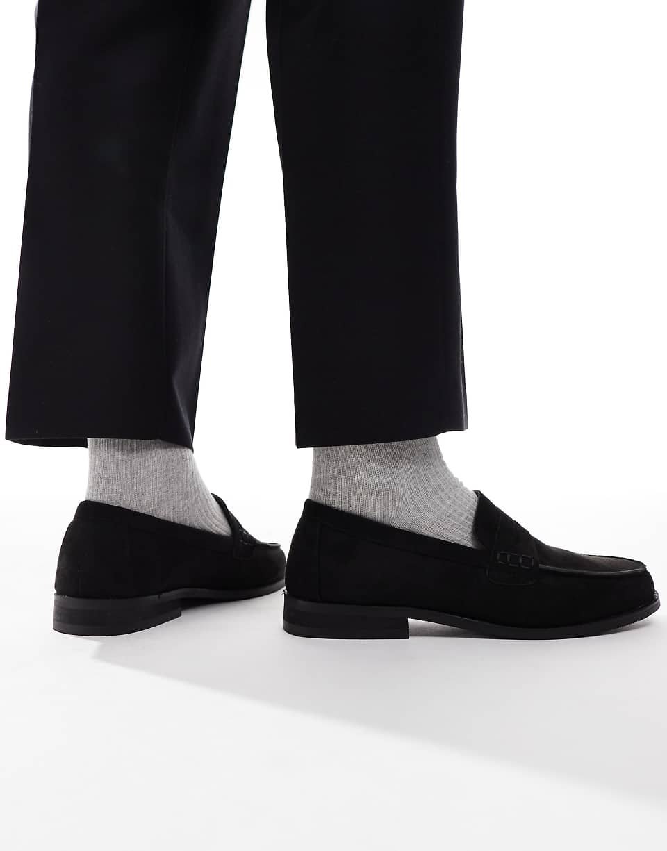 Mocassins d daim synthétique b détail froncé - K7el