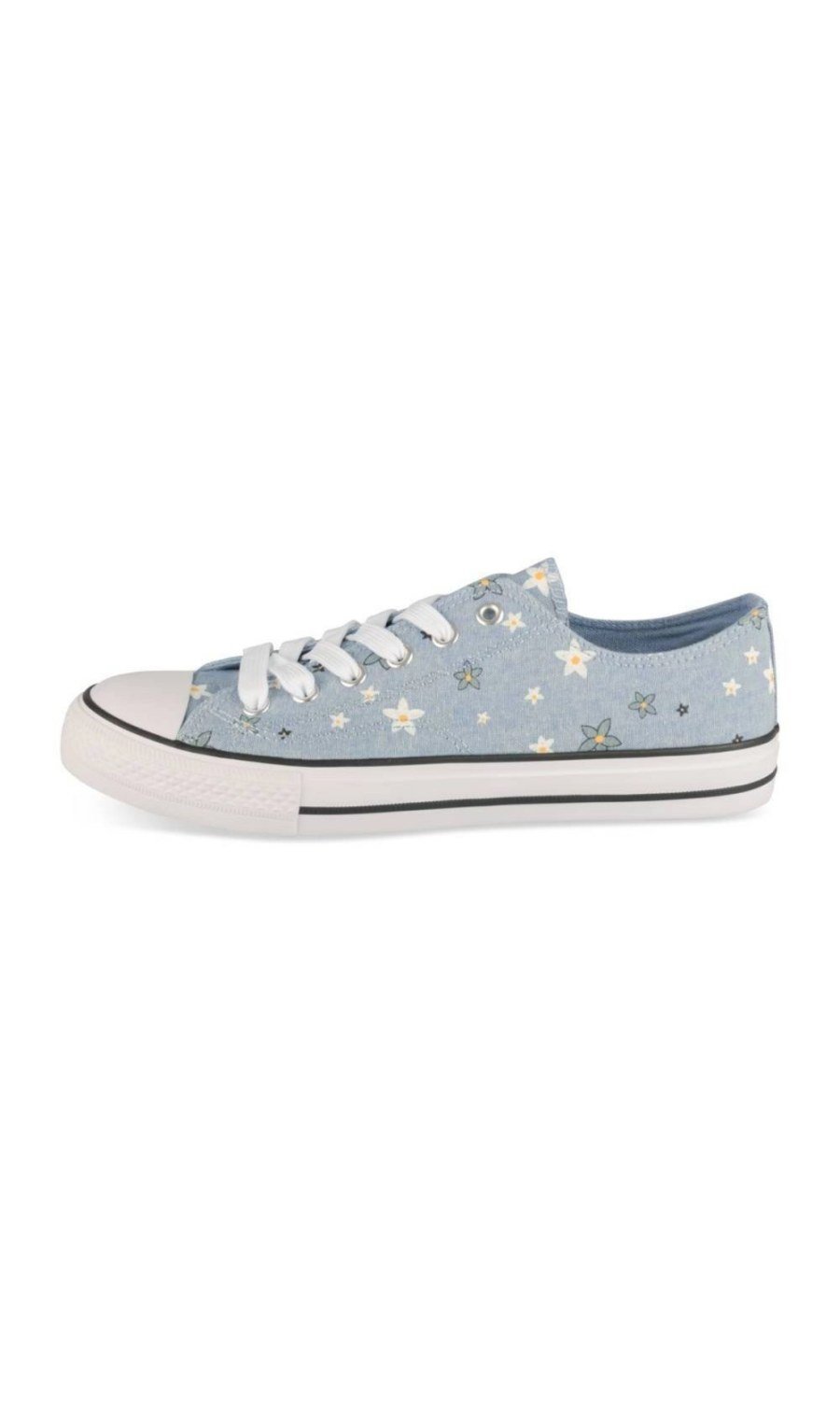 Baskets b toile imprimé njoum zre9