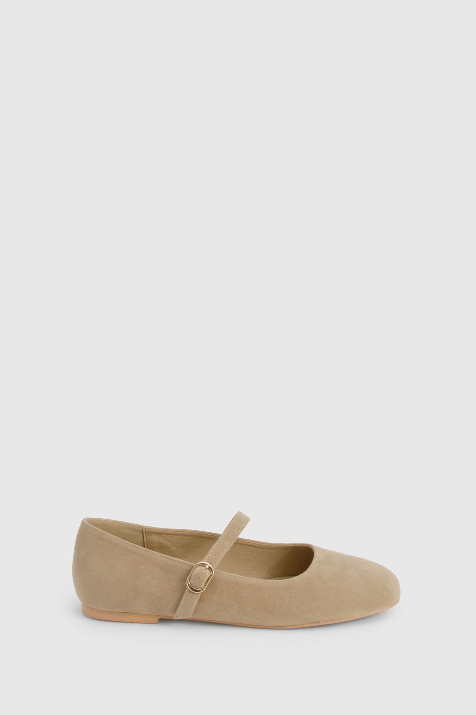 Mary Jane ballet flats - Beige