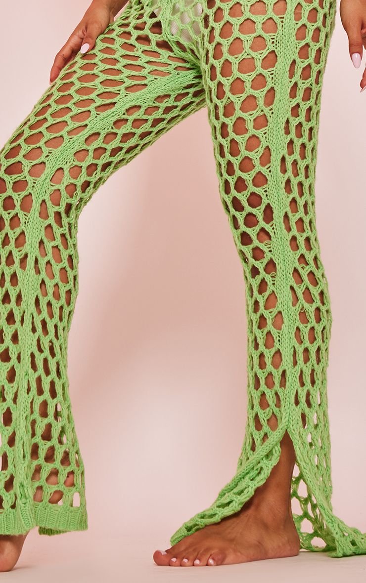 Serwal évasé tricot ajouré - Petite