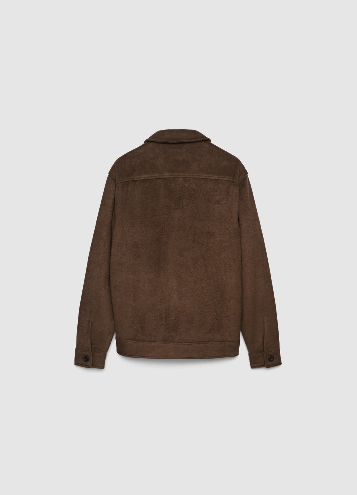Heavy shacket with flap pockets