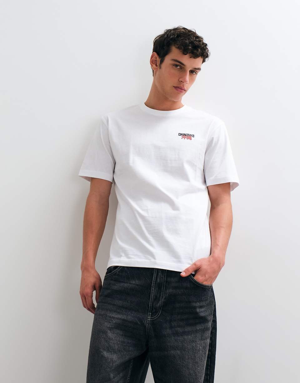 T-shirt relaxed b imprimé Okinaway byed