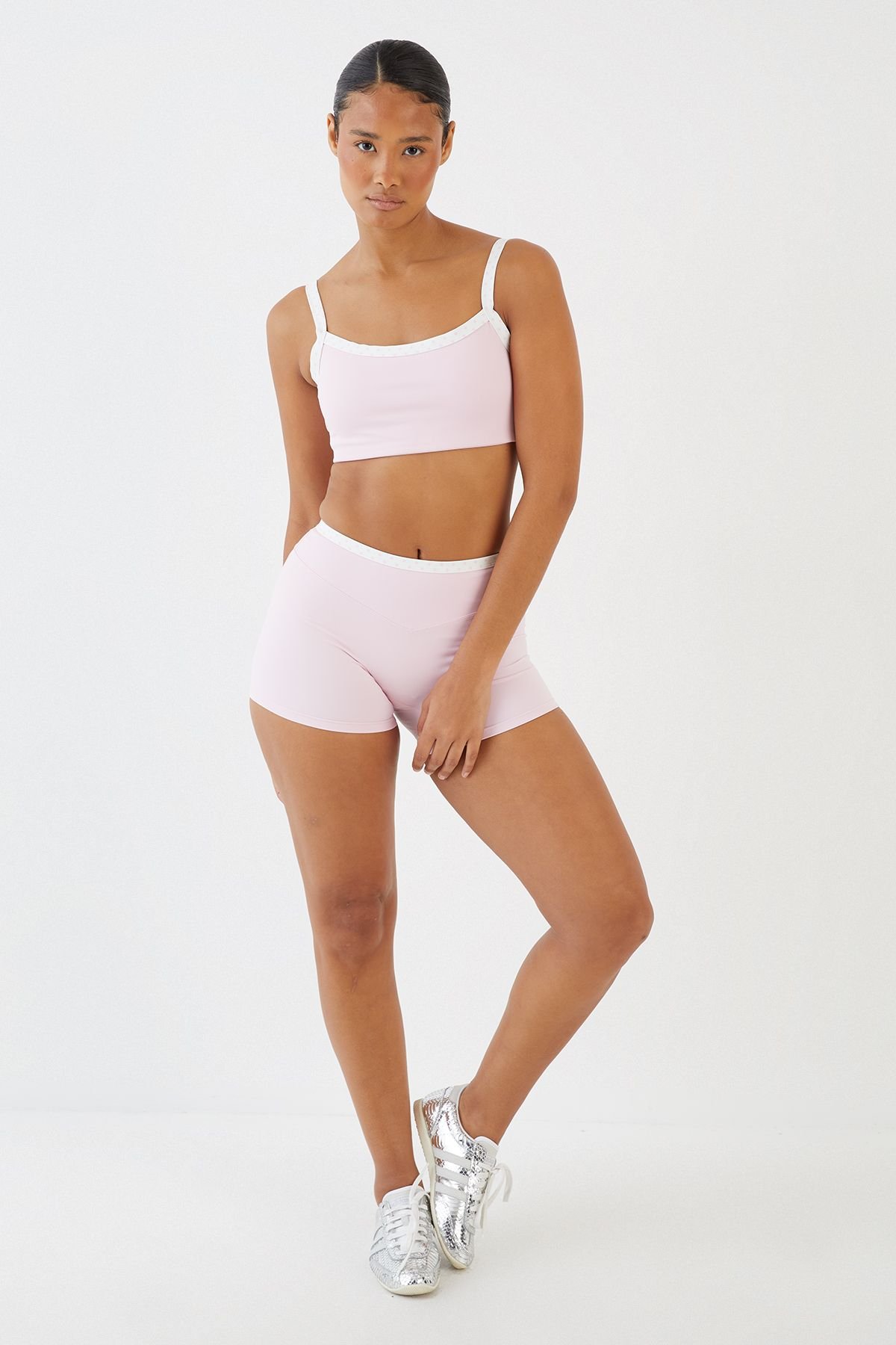 Short sport dayq b pois - Rose fte7