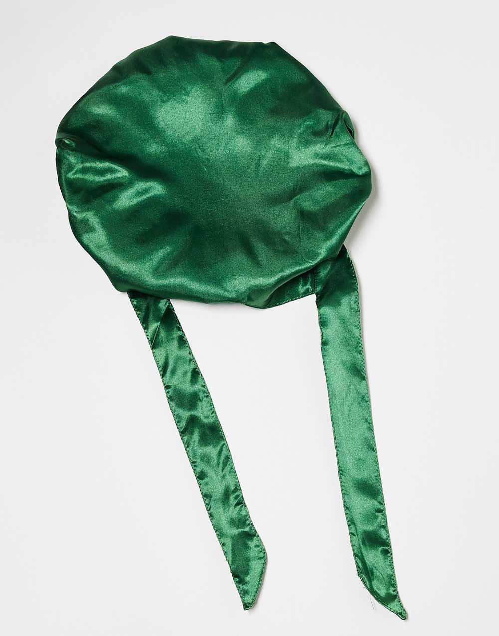 Bonnet en satin à nouer pour cheveux