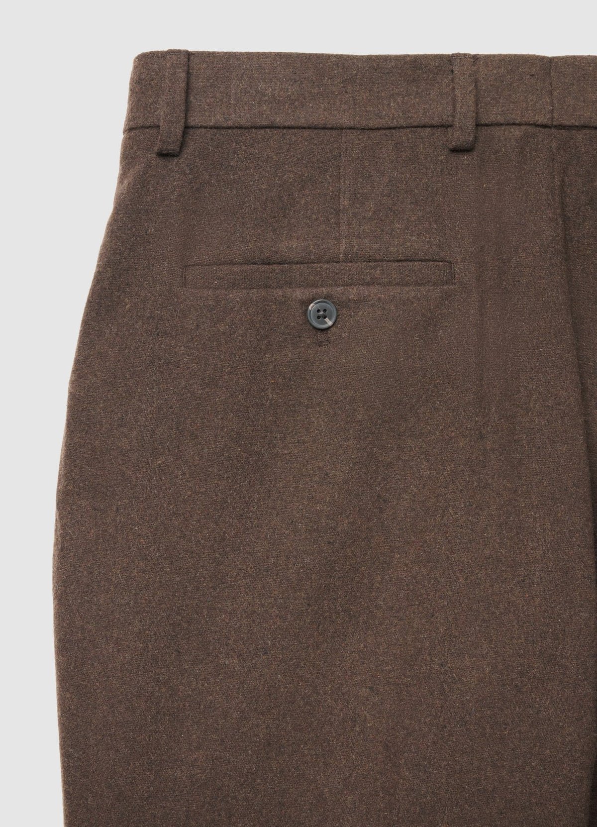 Wool-effect chinos