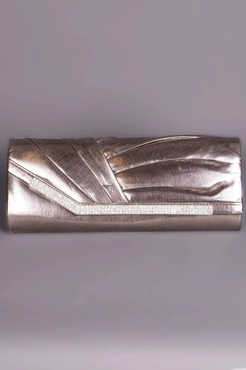 Pochette fedda drapée b bande dyal strass
