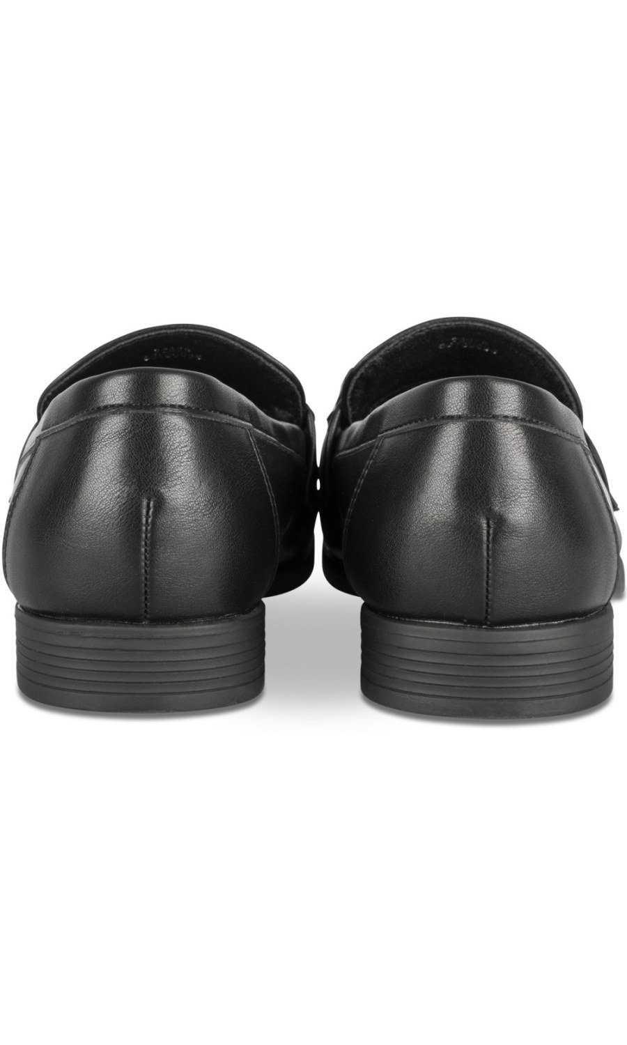 Mocassins à mors et petit talon noirs