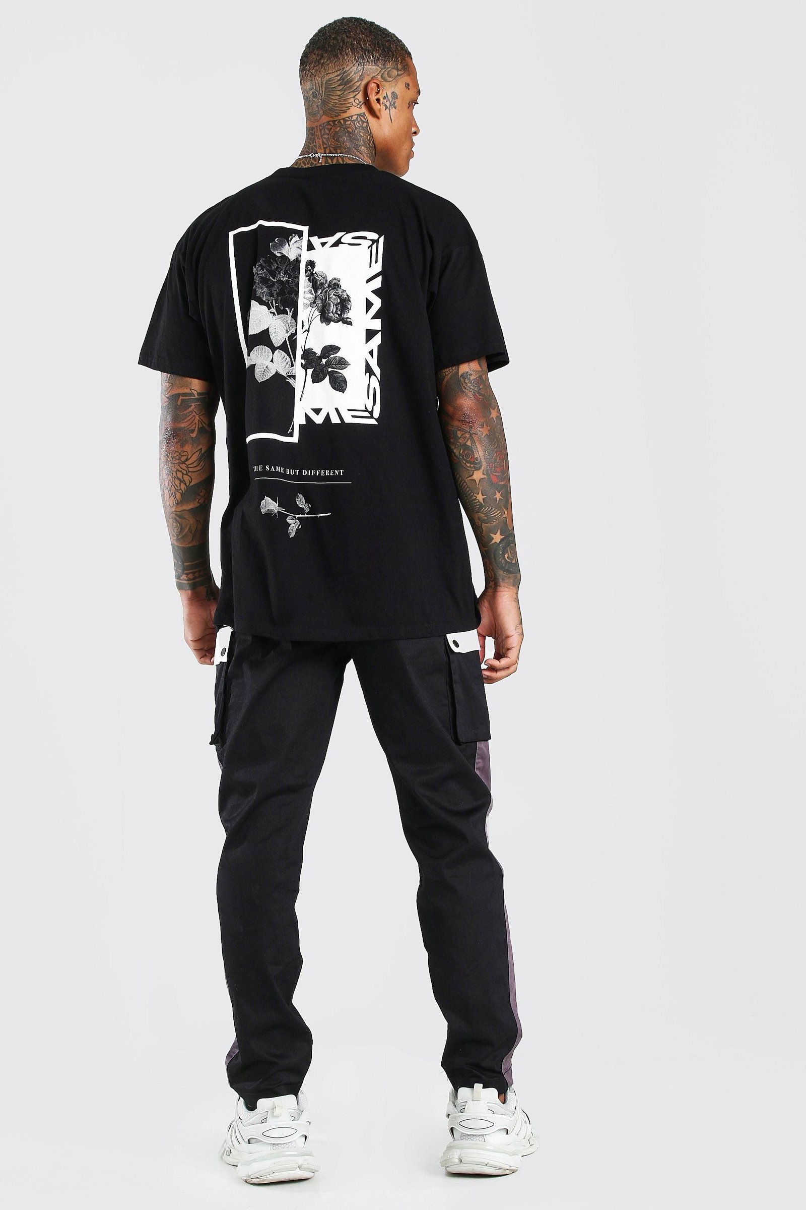 T-shirt oversize b imprimé photo d lwerd f dher