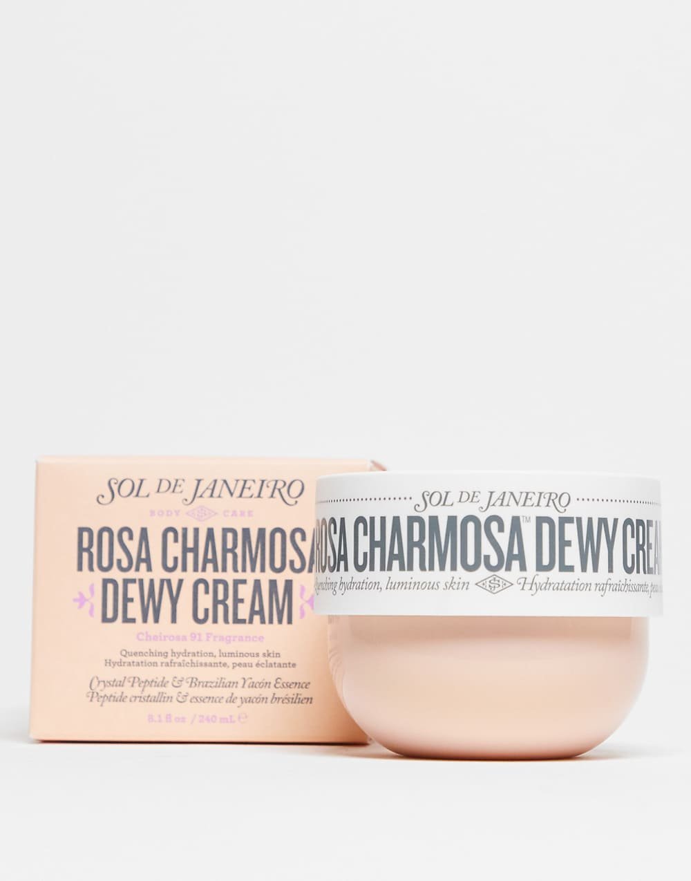 Rosa Charmosa illuminating body cream - 240 ml