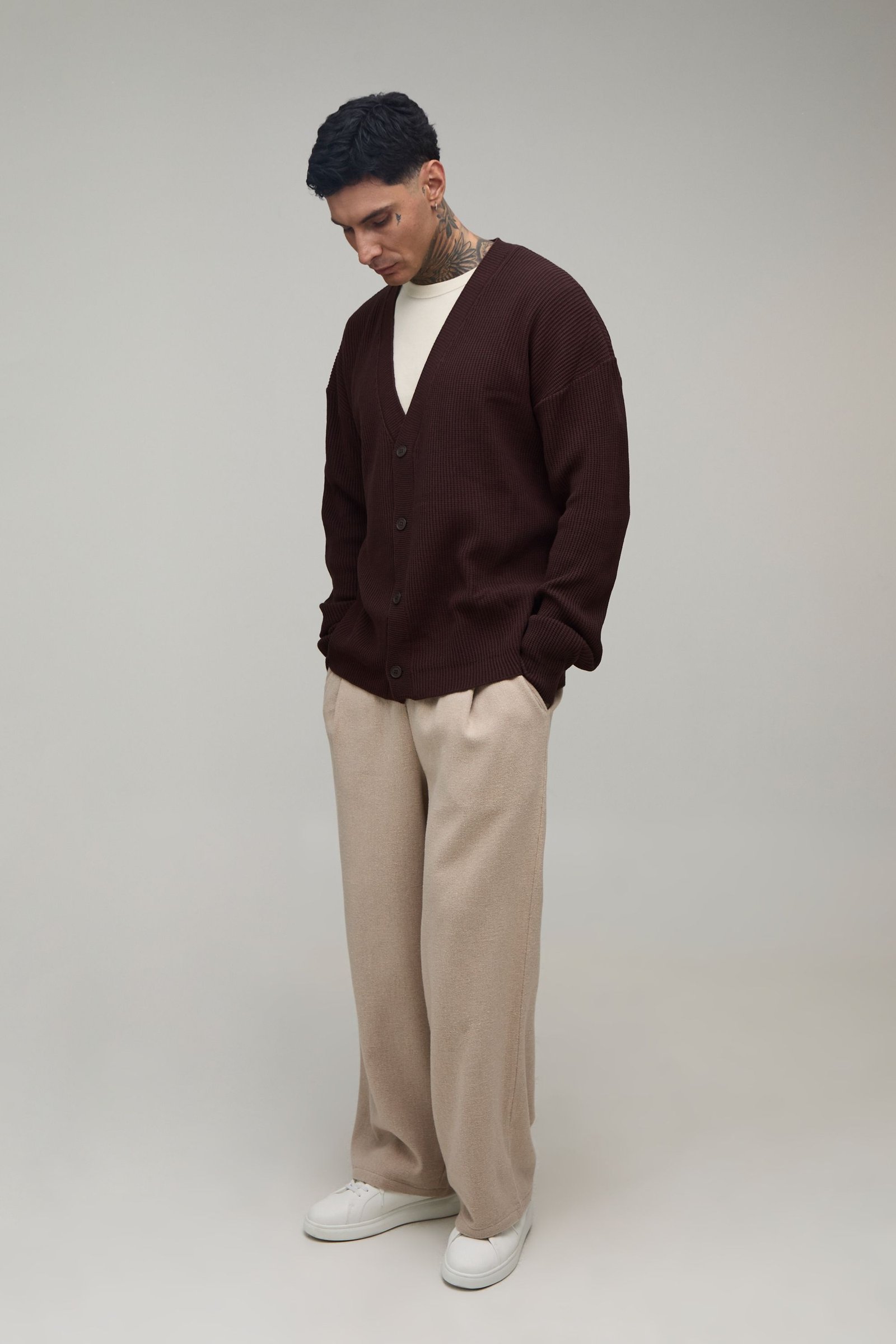 Cardigan twil côtelé - Tall