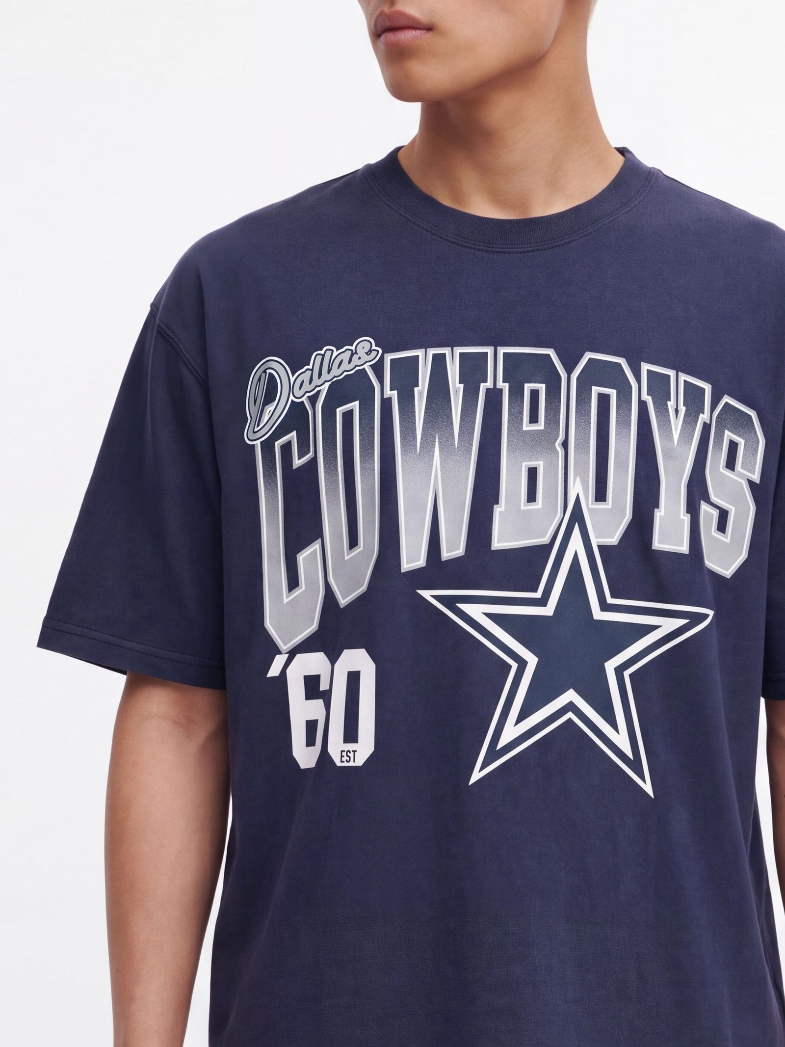 T-shirt boxy khchin vintage Cowboys