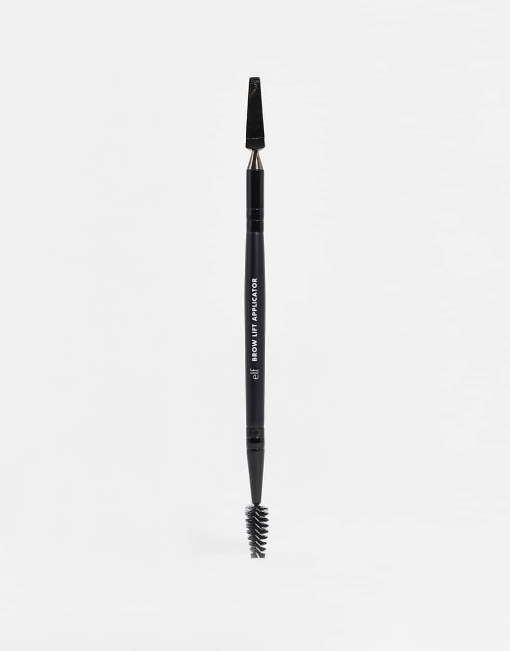 Dual-ended brow applicator wax and brush