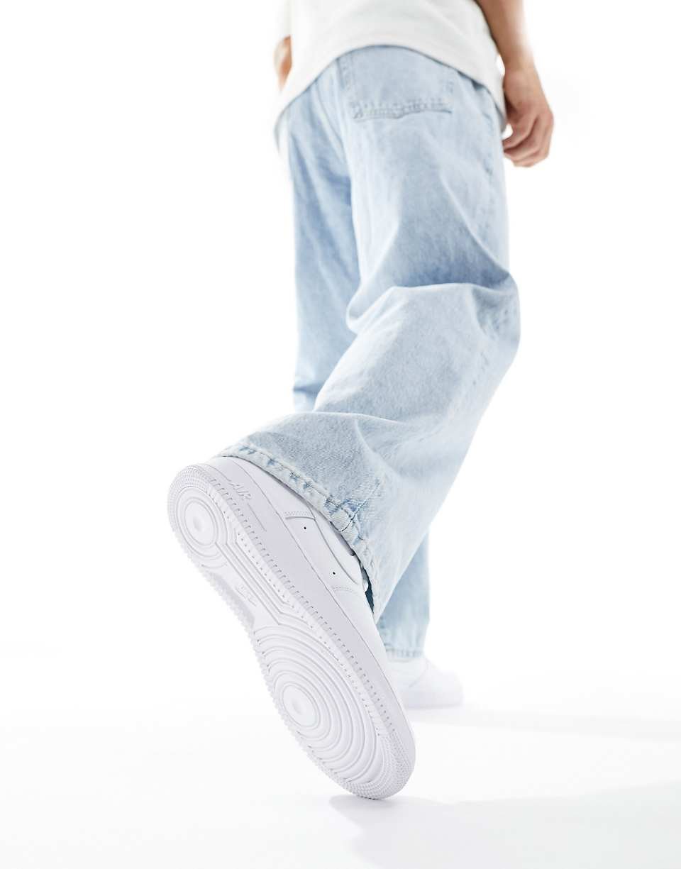 Baskets Air Force 1 '07 toutes blanches