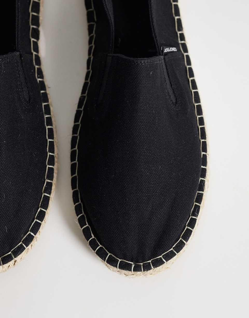 Sandales style espadrilles - Noir