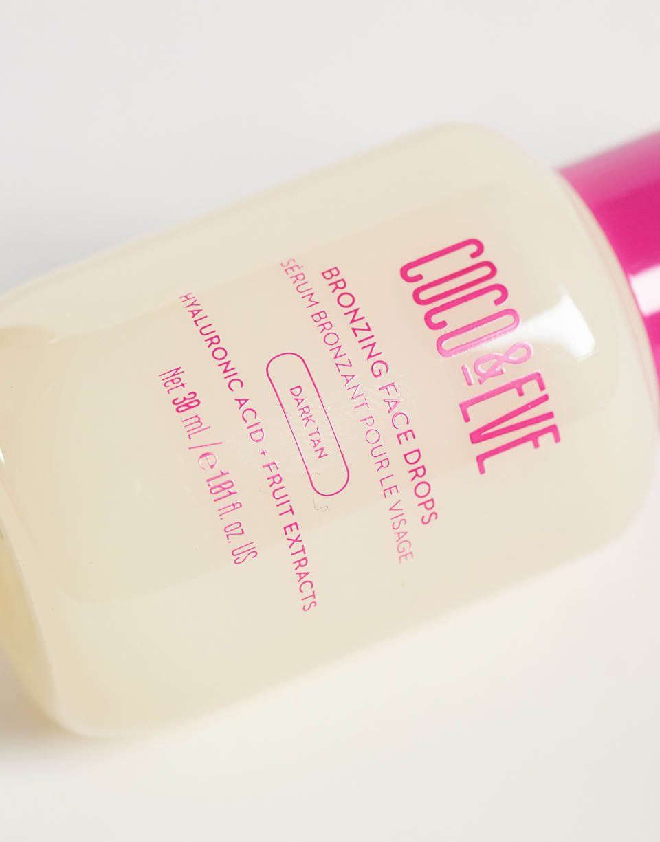 Face tanning drops, dark tan - 30 ml