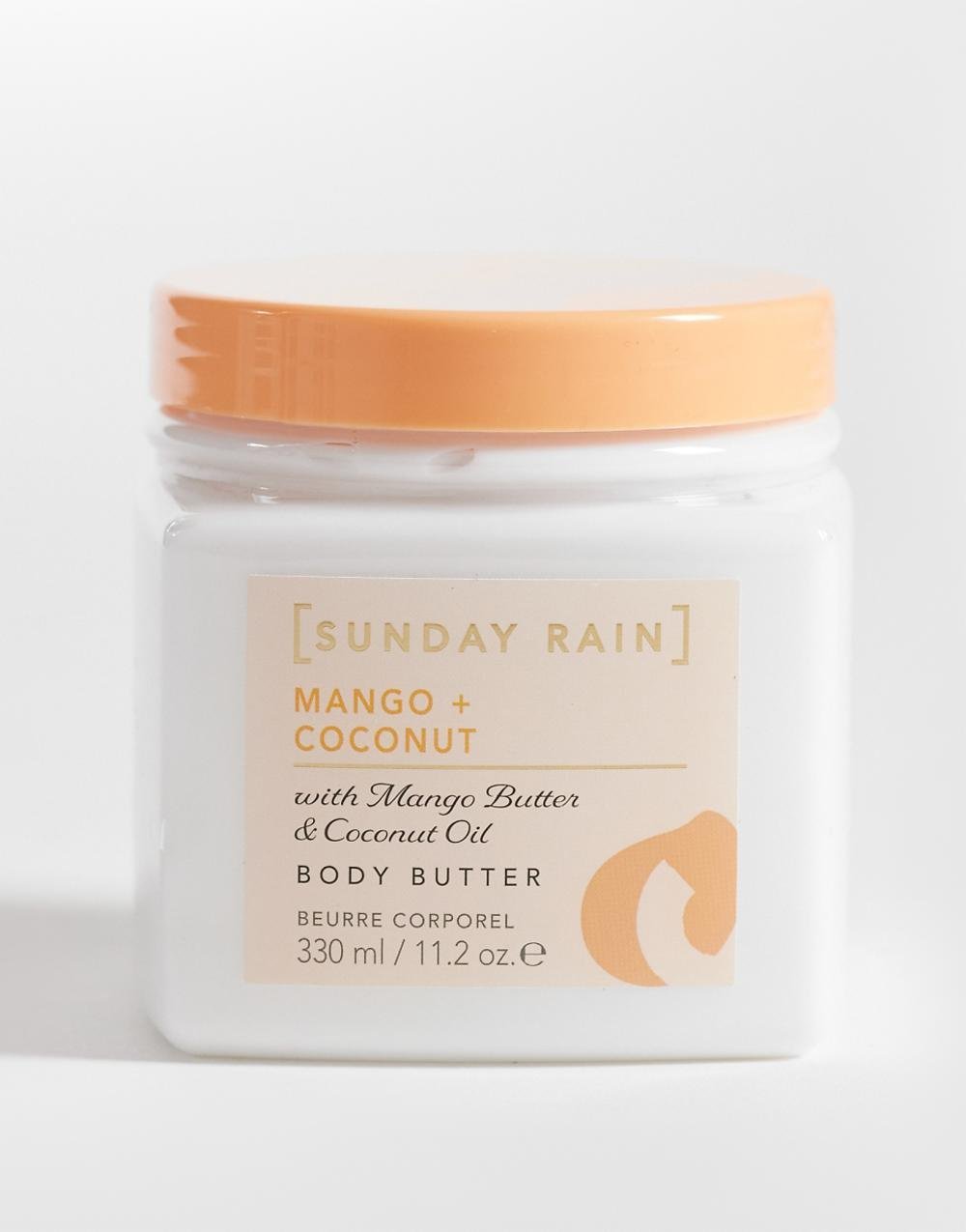 Mango and coconut body butter