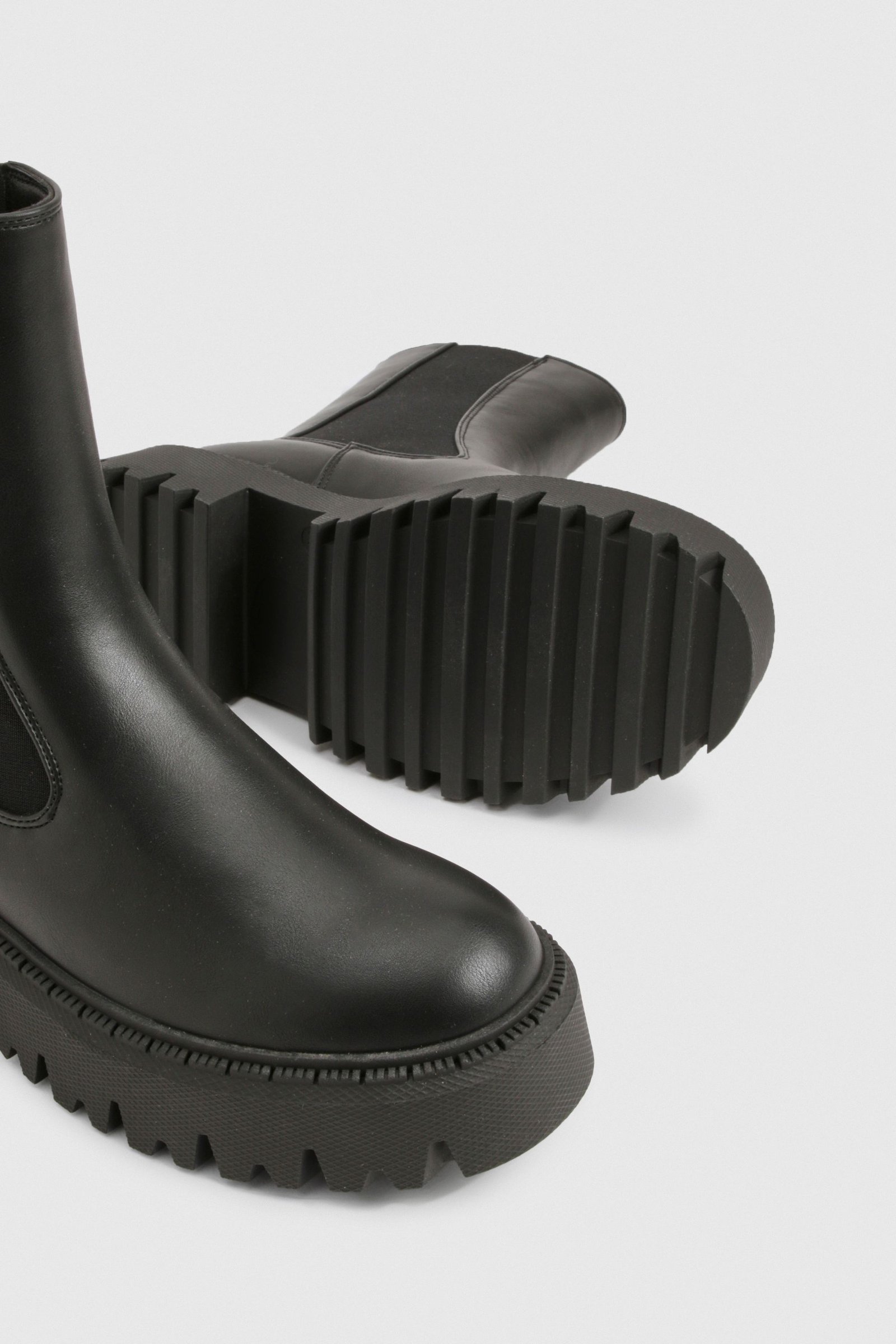 Bottines Chelsea à élastique épais