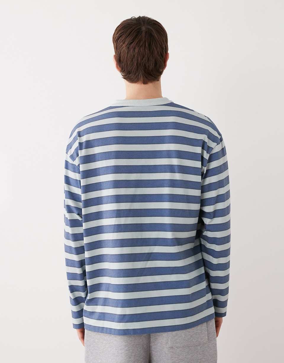 Top Henley b kmam twal - Zra9 mkhettet