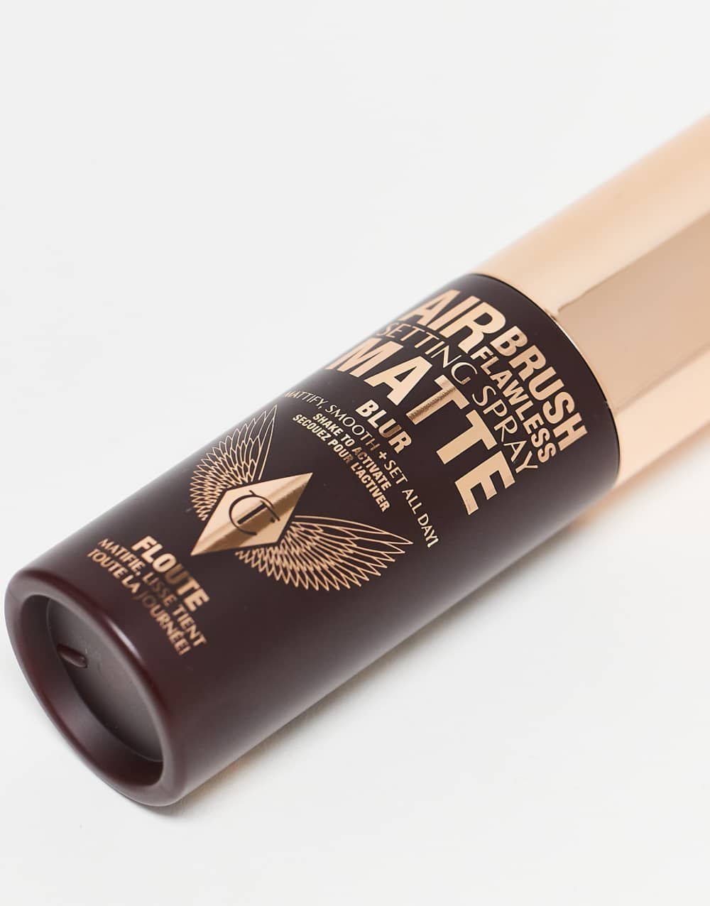 Lightweight matte setting spray, travel size - 34 ml