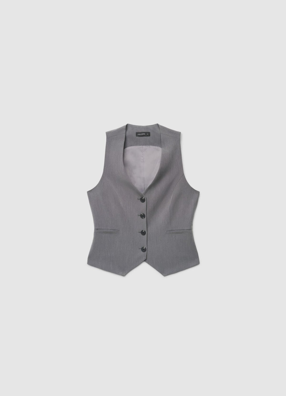 Marl tailored waistcoat