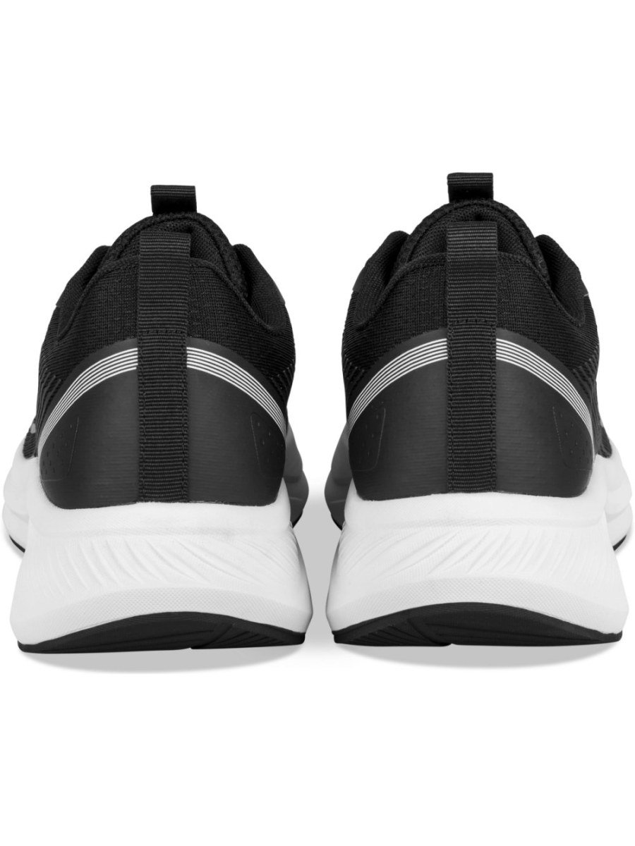 Baskets running semelle blanche noires