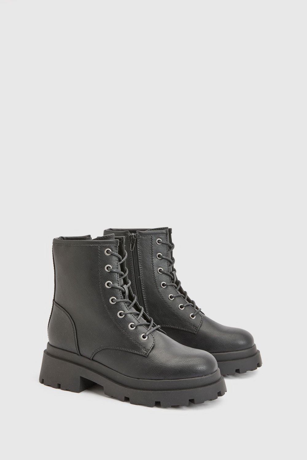Cleated hiker boots