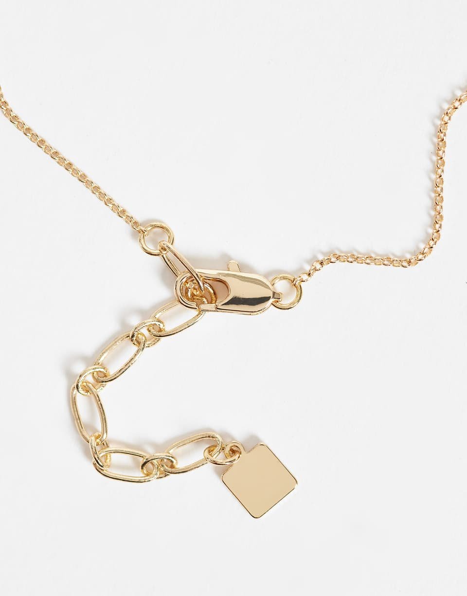 Collier b pendentif perle synthétique - Dehbi