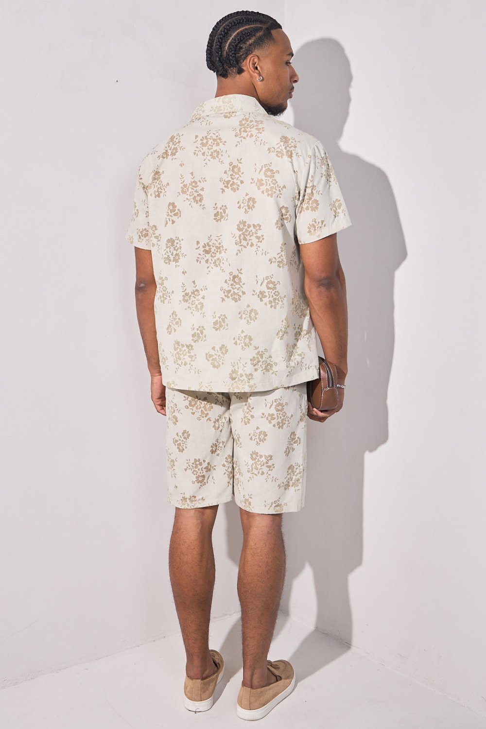 Ensemble chemise w short b lwerd chafaf khder