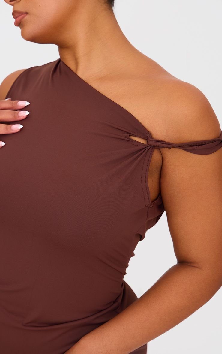 Robe mini bla mnaki b détail noué - Grande taille