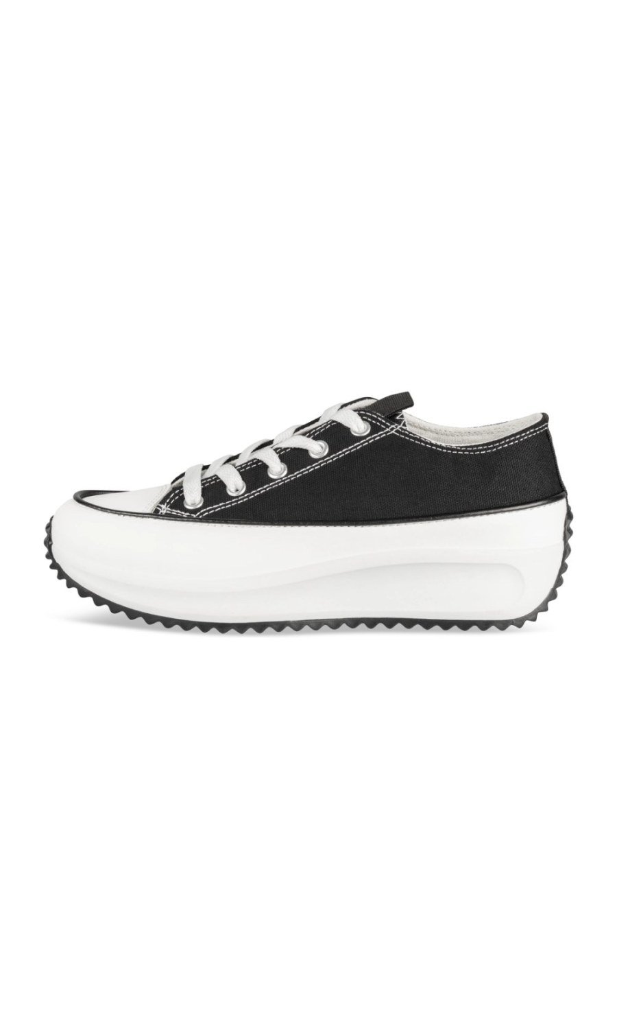 Baskets plateforme msnna b toile k7el