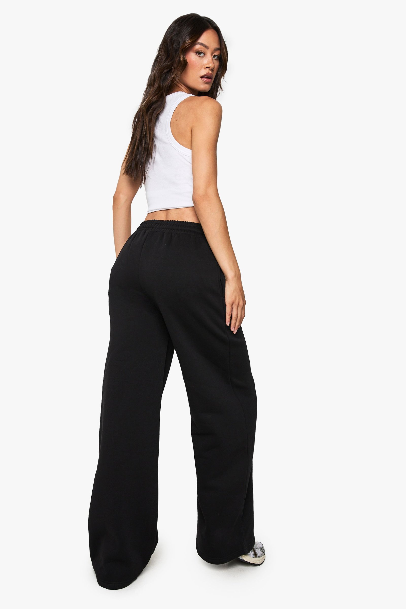 Jogger à détails pintuck et jambe droite - Tall