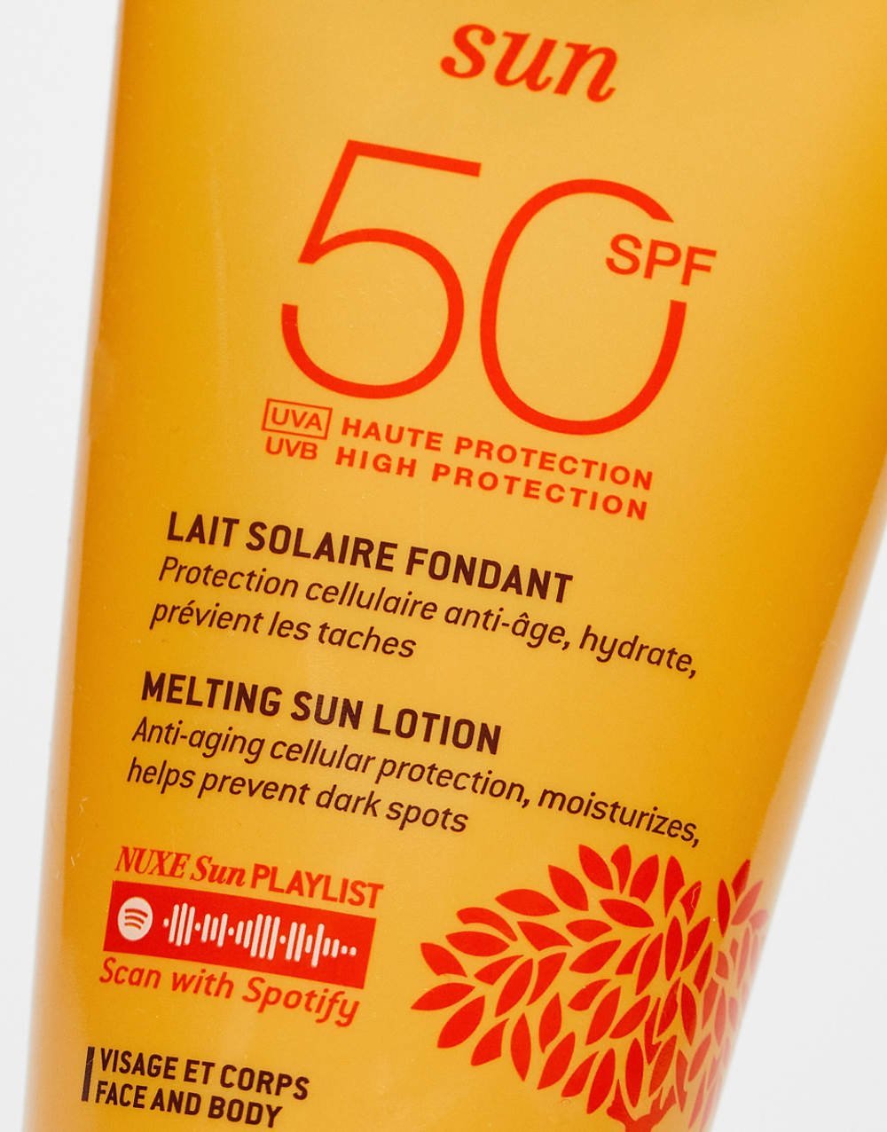 Melting sun lotion for face and body SPF 50 - 150 ml