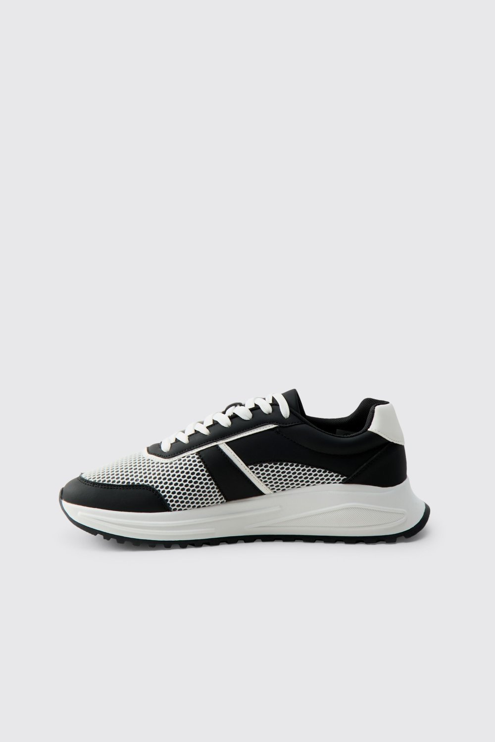 Mesh chunky trainers