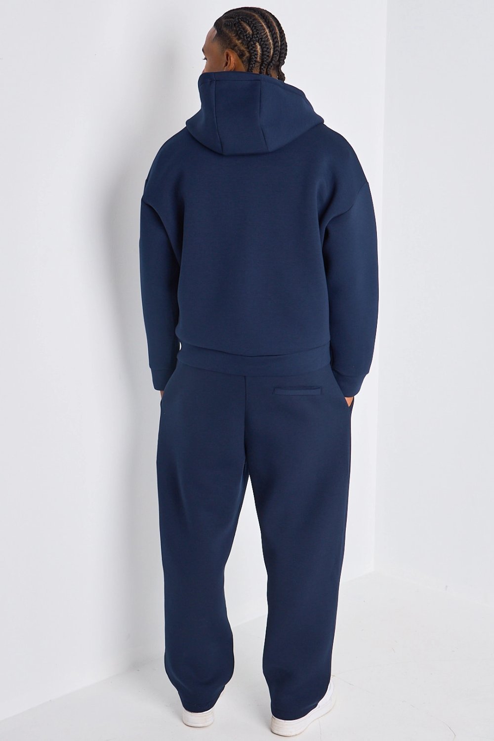 Survêtement veste à capuche et jogging bleu marine