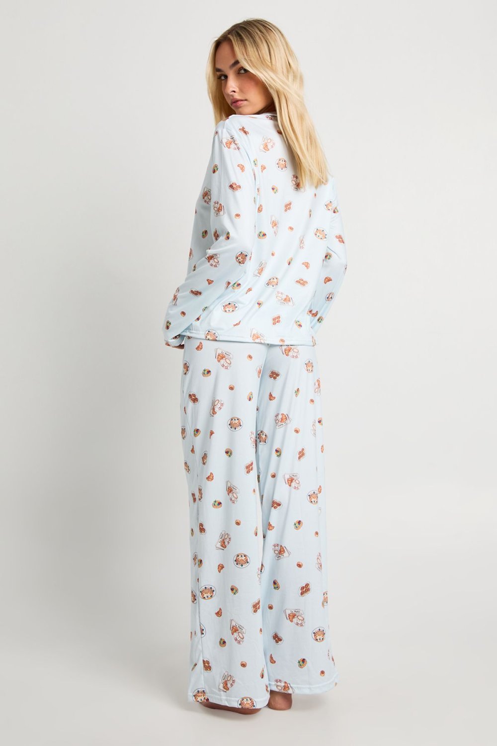 Pyjama chemise w sarwal b tsawer d ftour