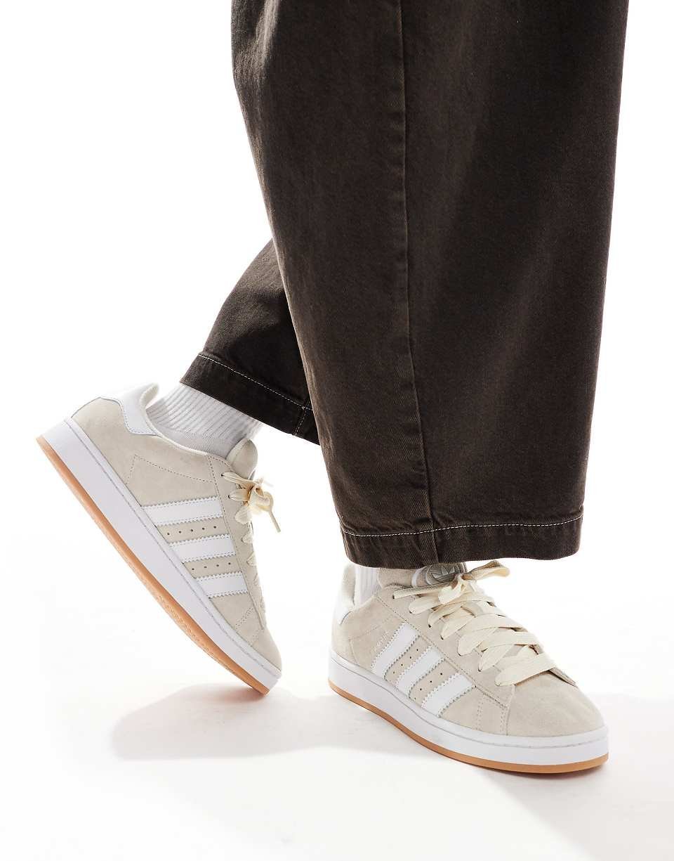 Campus trainers in off-white