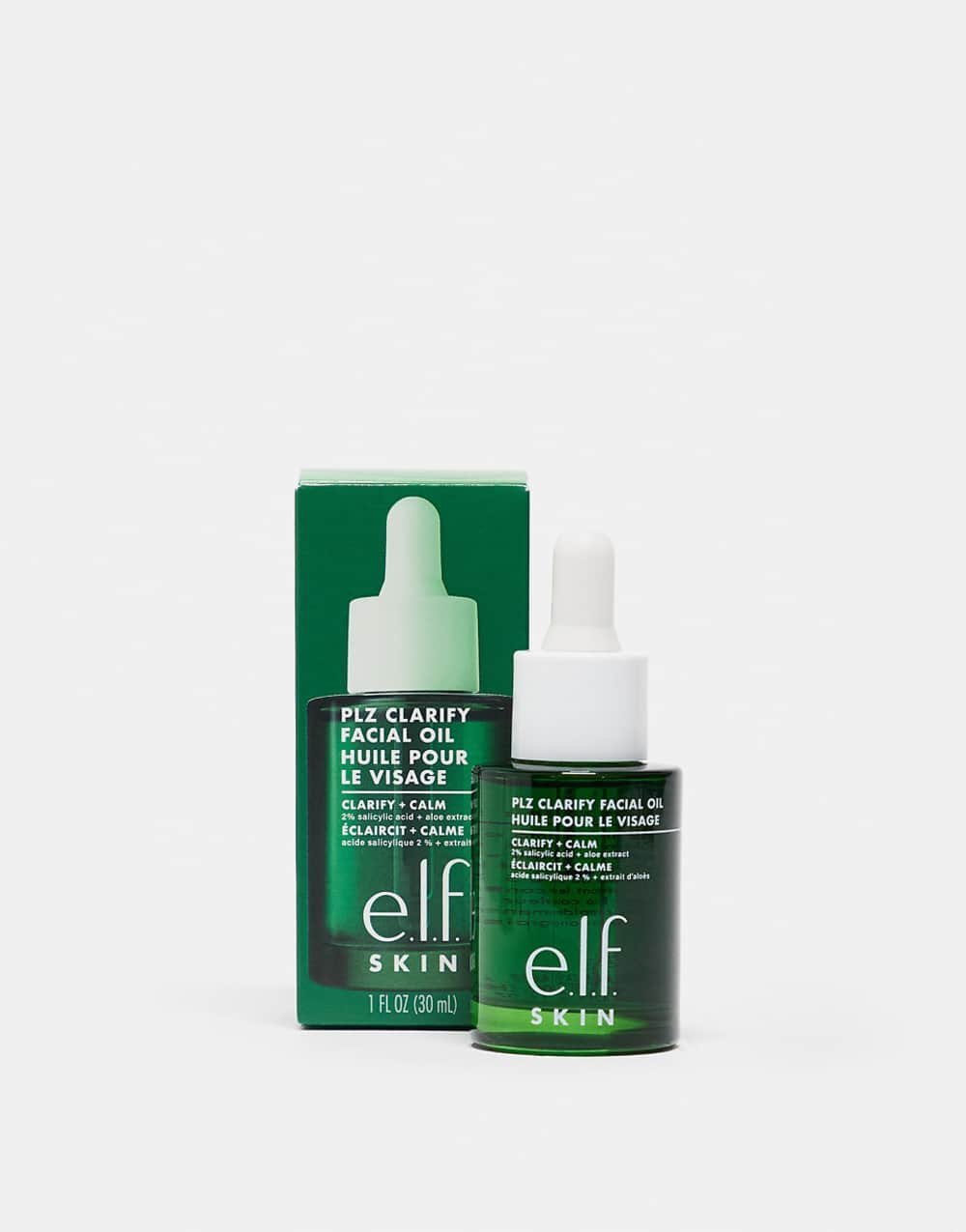 Huile visage clarifiante à l'acide salicylique