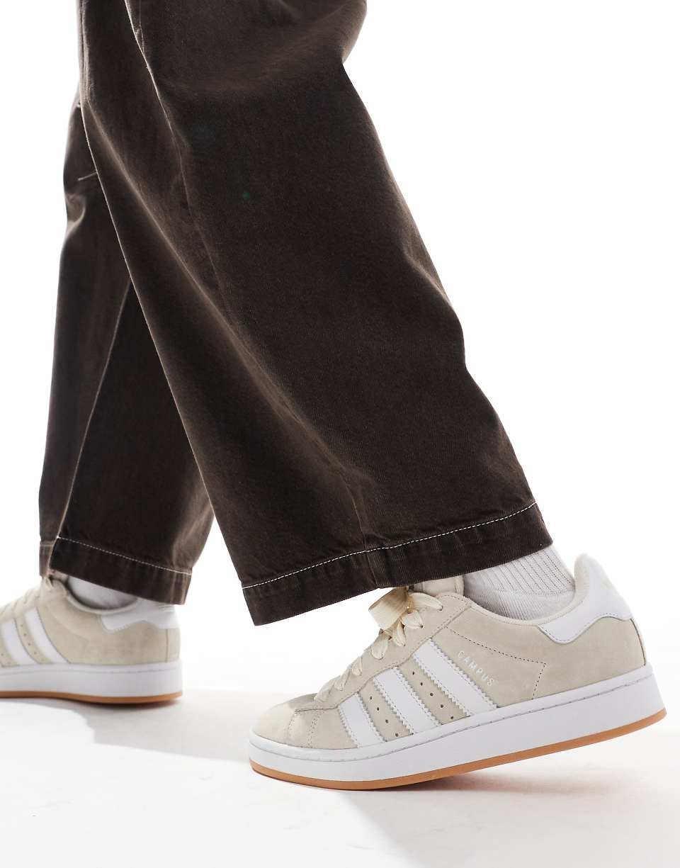 Campus trainers in off-white