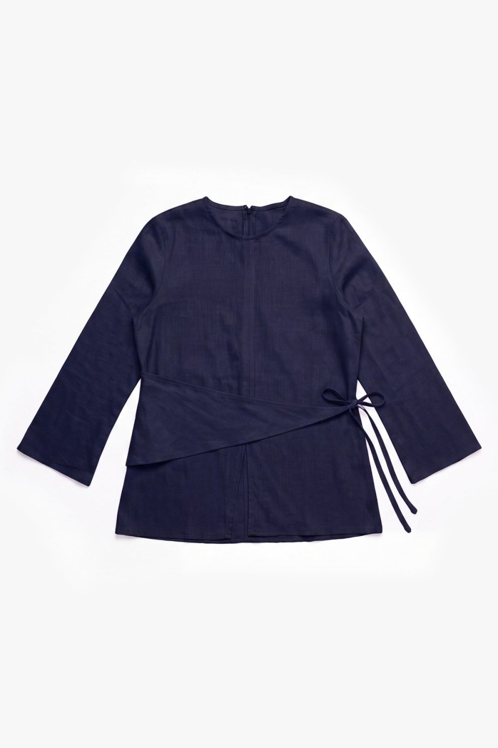 Haut mlfouf lin w coton - Zre9 marine
