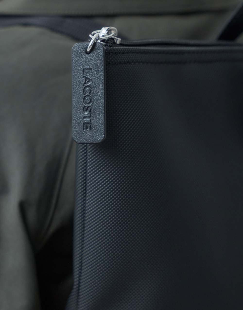 Logo backpack in black