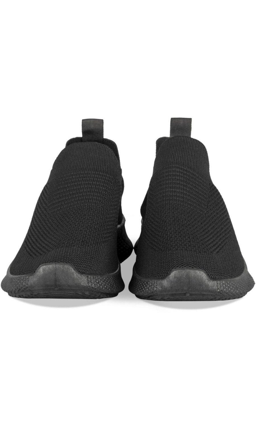 Baskets chaussettes en maille noires