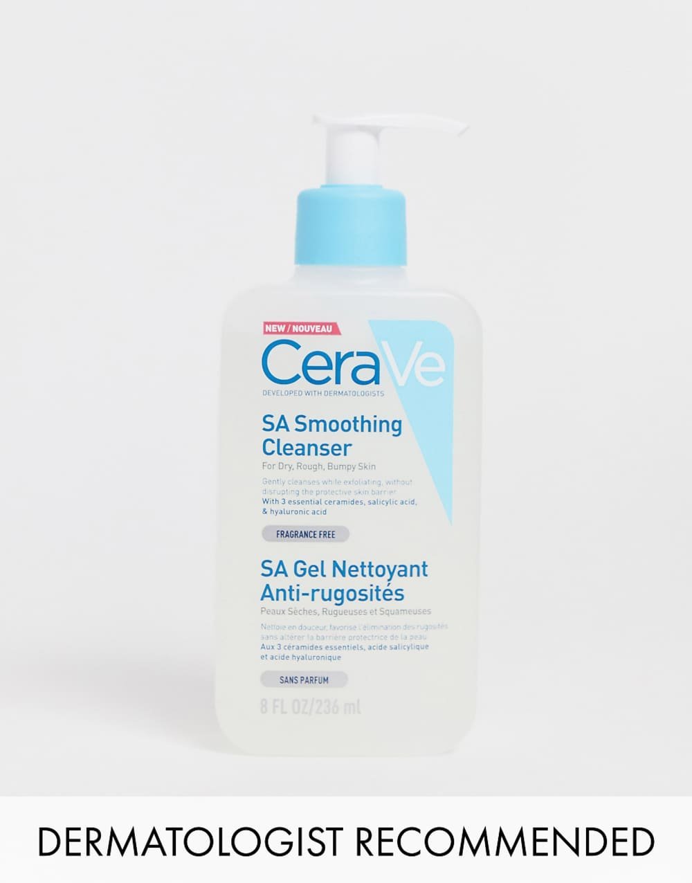Smoothing salicylic acid cleanser for dry skin - 236 ml