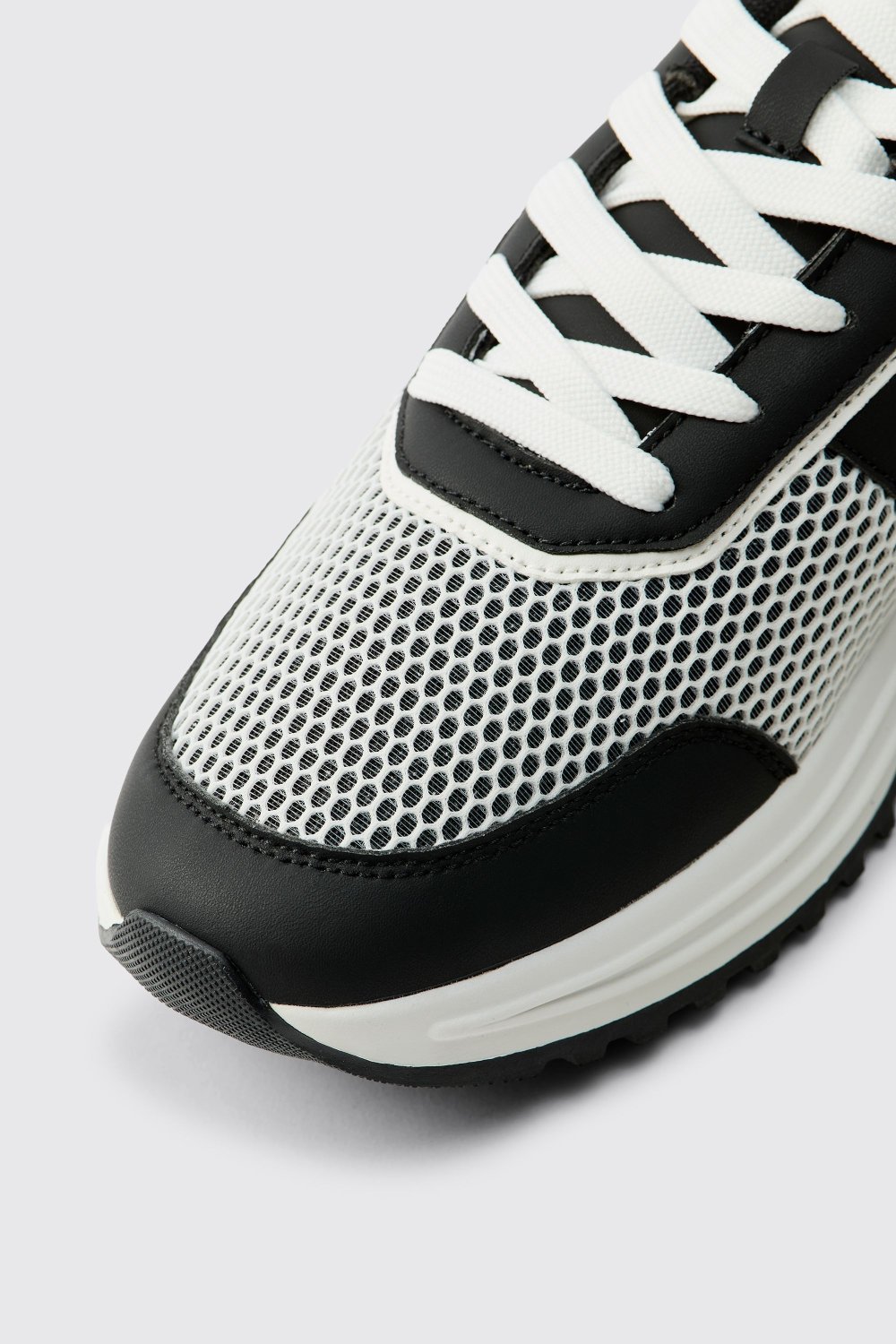 Mesh chunky trainers