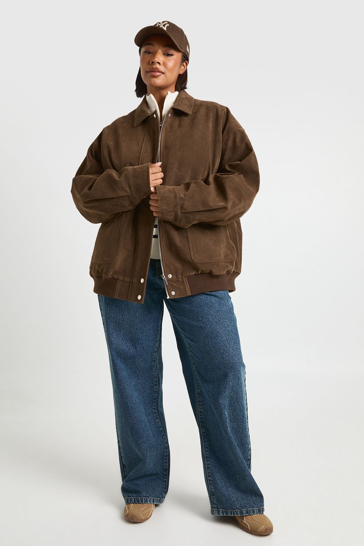 Veste bomber Suède - Grande taille