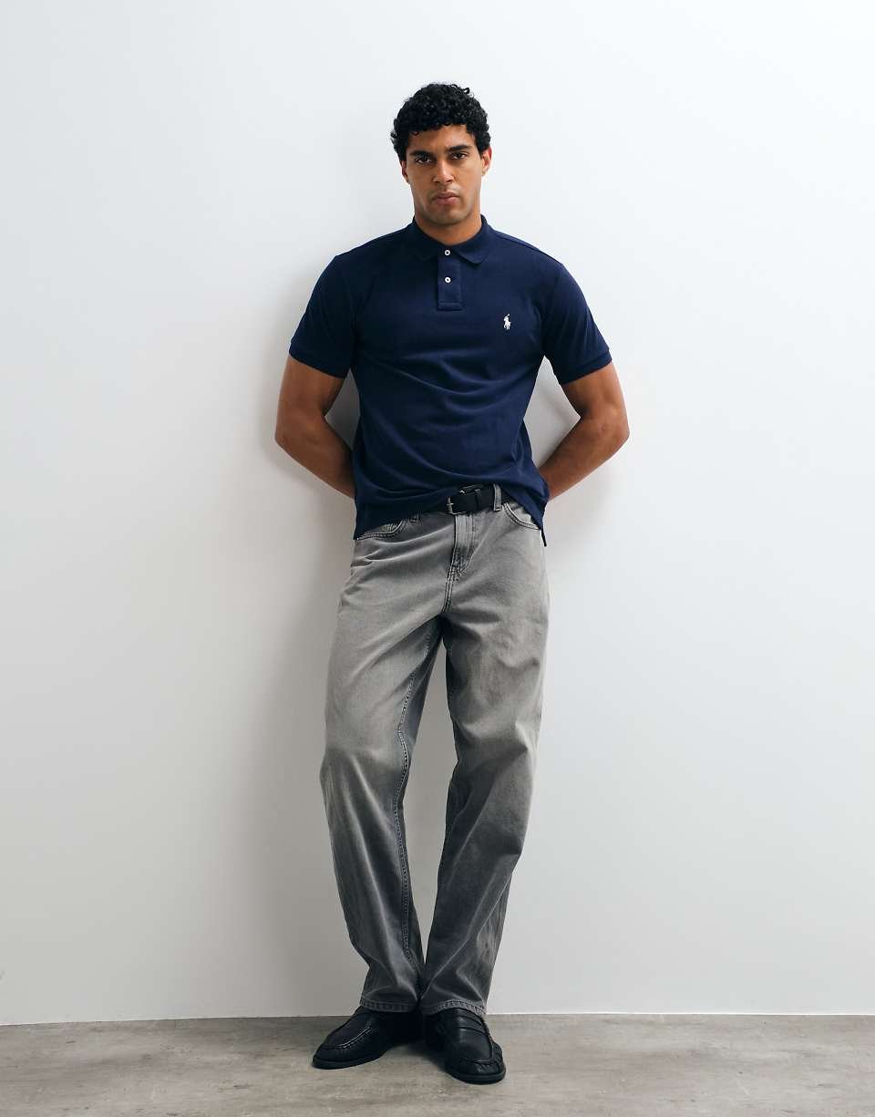 Polo ajusté piqué b logo - Koh7li