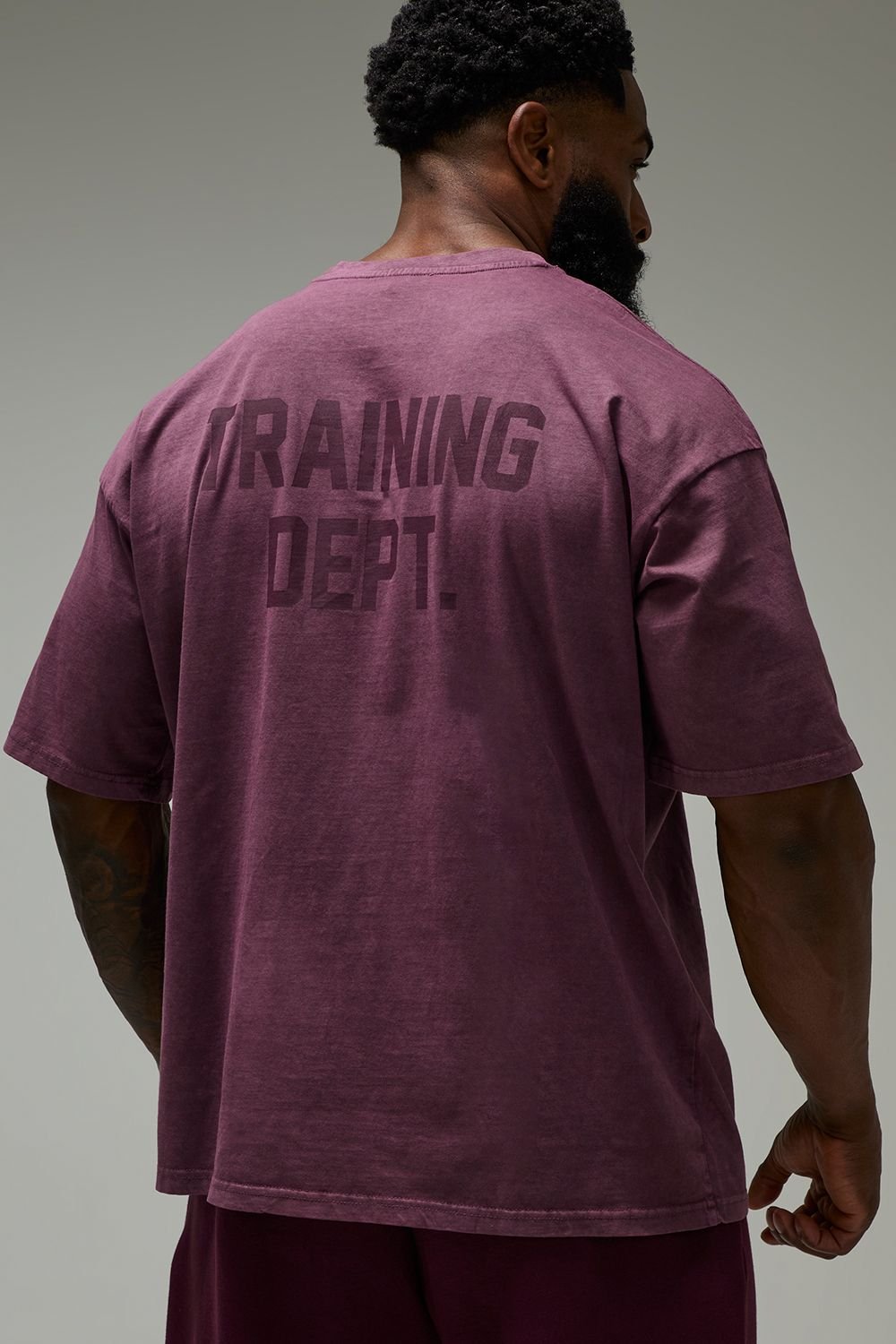 T-shirt oversize lavé du département formation