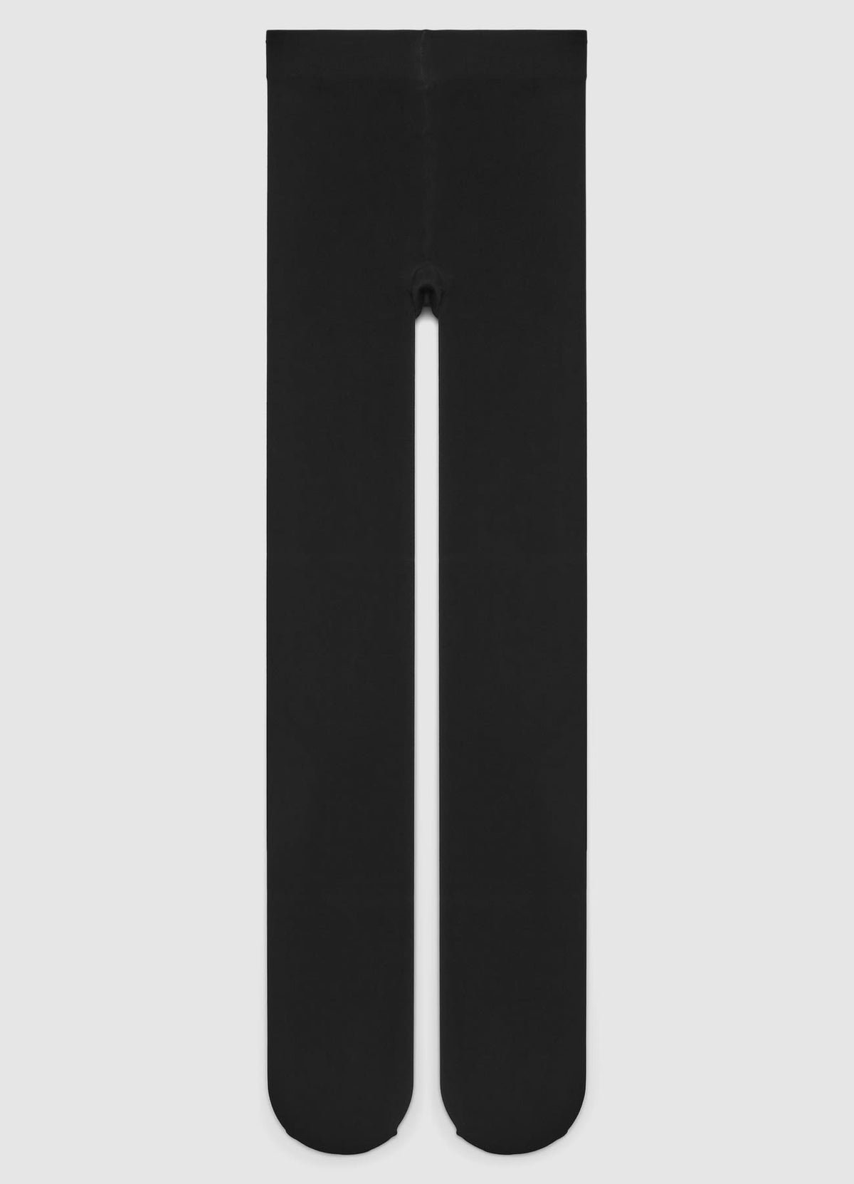 Lined opaque tights