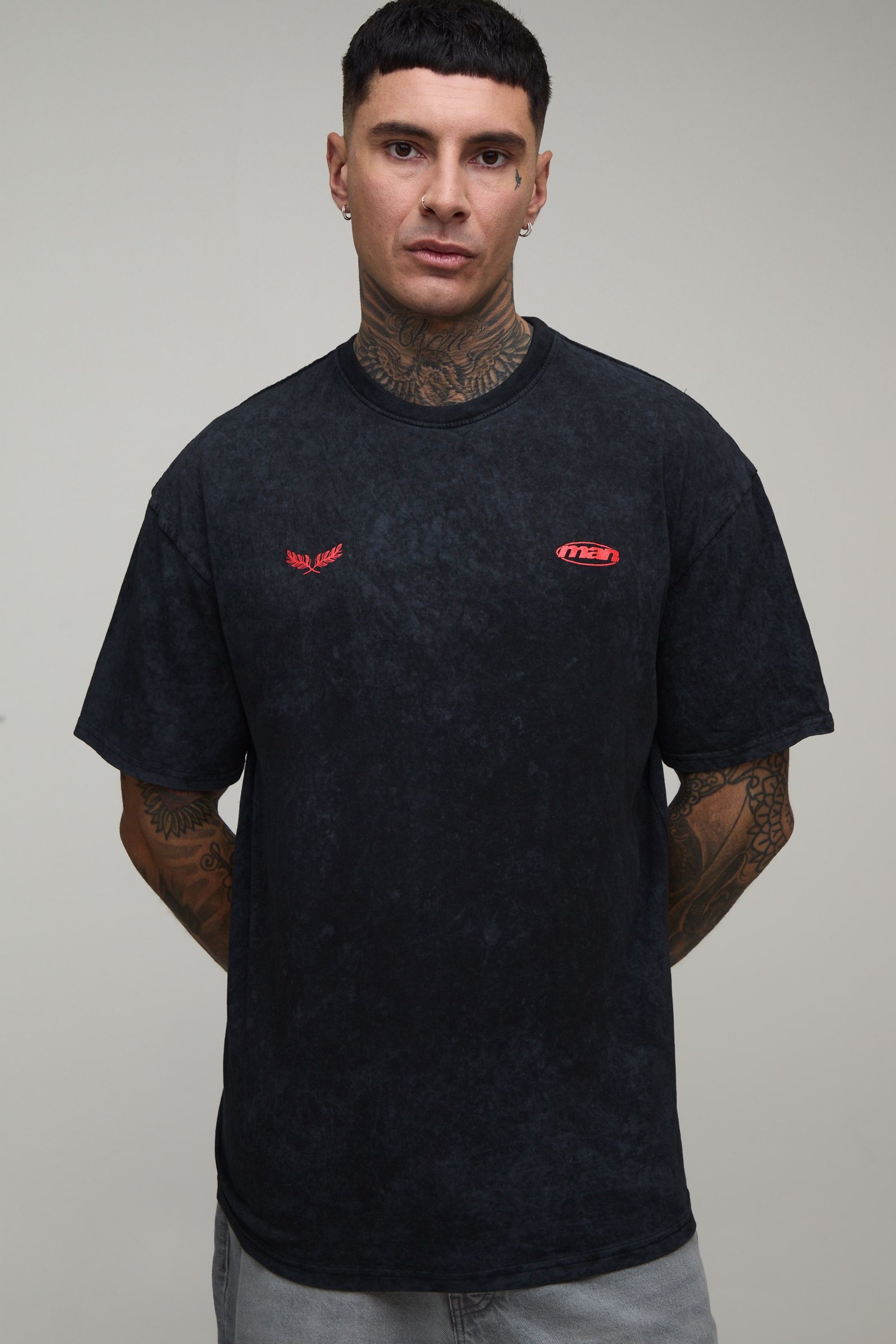 T-shirt délavé Built On Tradition - Tall