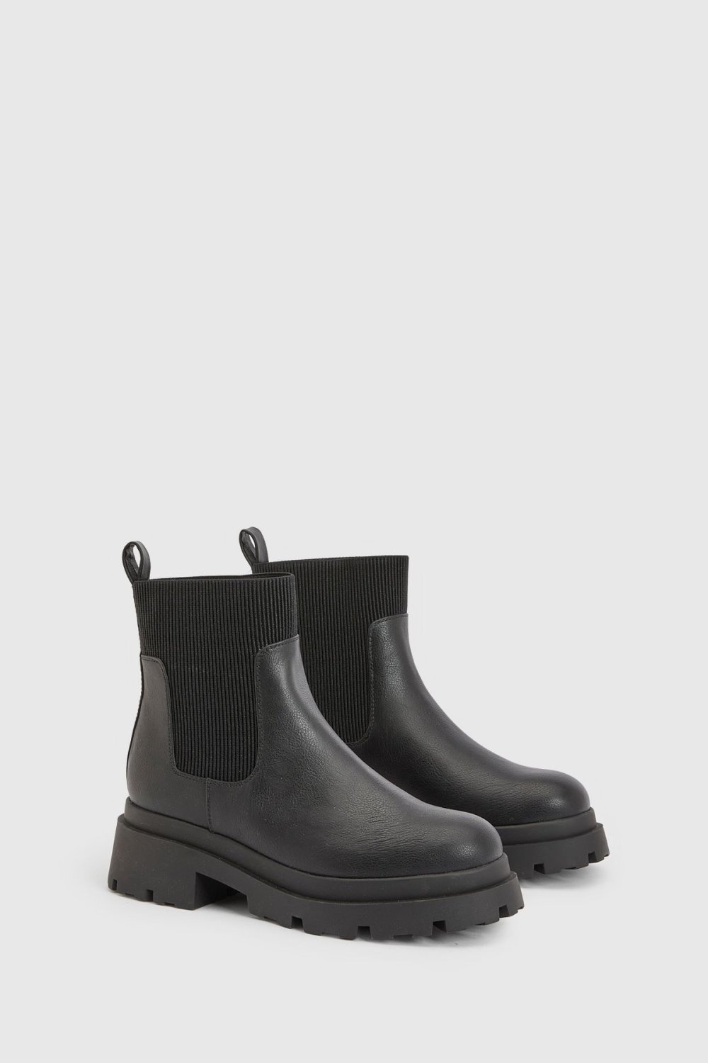 Bottines Chelsea à semelle crantée